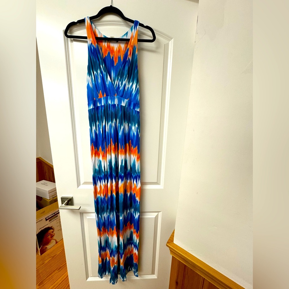 Maxi pattern dress